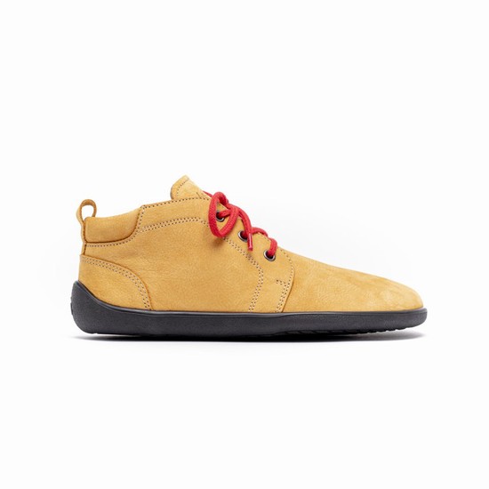Clenkove Topanky Be Lenka Barefoot All-year - Icon Panske Horčica Biela | SK-5276
