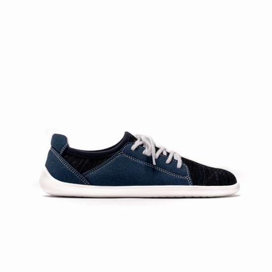 Mokasiny Be Lenka Barefoot Ace - Vegan Panske Modre / Čierne | SK-5179