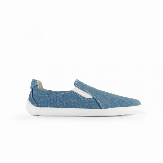 Mokasiny Be Lenka Barefoot Eazy - Vegan Damske Modre | SK-2893