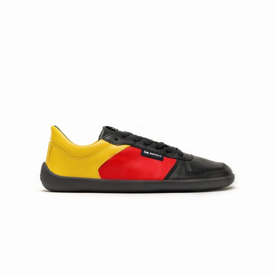 Tenisky Be Lenka Barefoot Champ - Patriot Panske Čierne / Červené / Zlate | SK-9168