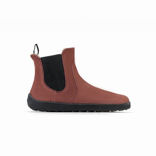 Zimne Topanky Be Lenka Barefoot Entice Damske Bordove | SK-8512