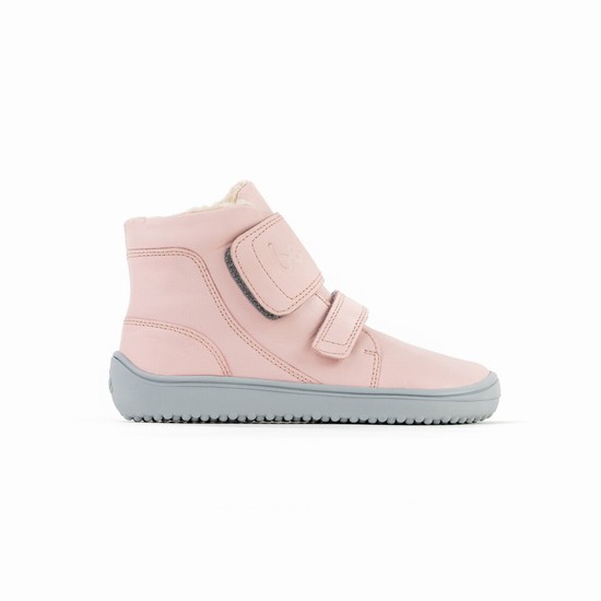Zimne Topanky Be Lenka Barefoot Panda Detske Ruzove | SK-3408