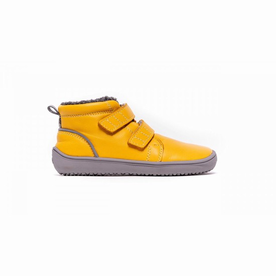 Zimne Topanky Be Lenka Barefoot - Penguin Detske Žlté | SK-4735