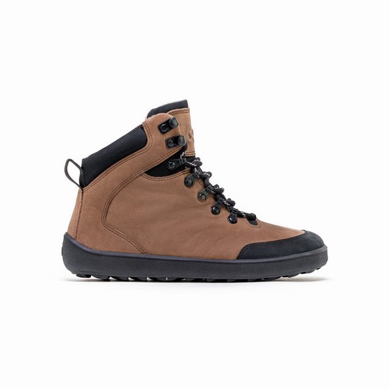 Zimne Topanky Be Lenka Barefoot Ranger Panske Hnede | SK-3120